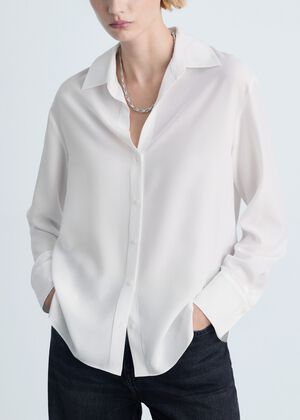 Lyocell fluid shirt