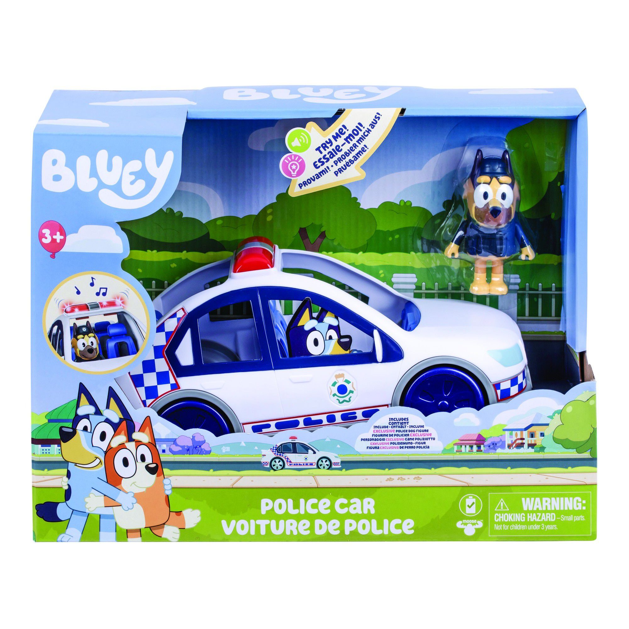 BLUEY, Police Car