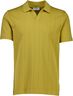 Jacquard v-neck polo S/S