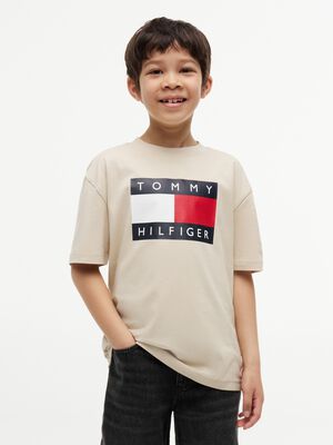 HERITAGE PRINTED FLAG T-SHIRT