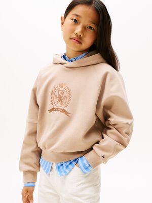 TONAL CREST HOODIE