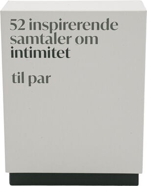 Samtalekort - Intimitet