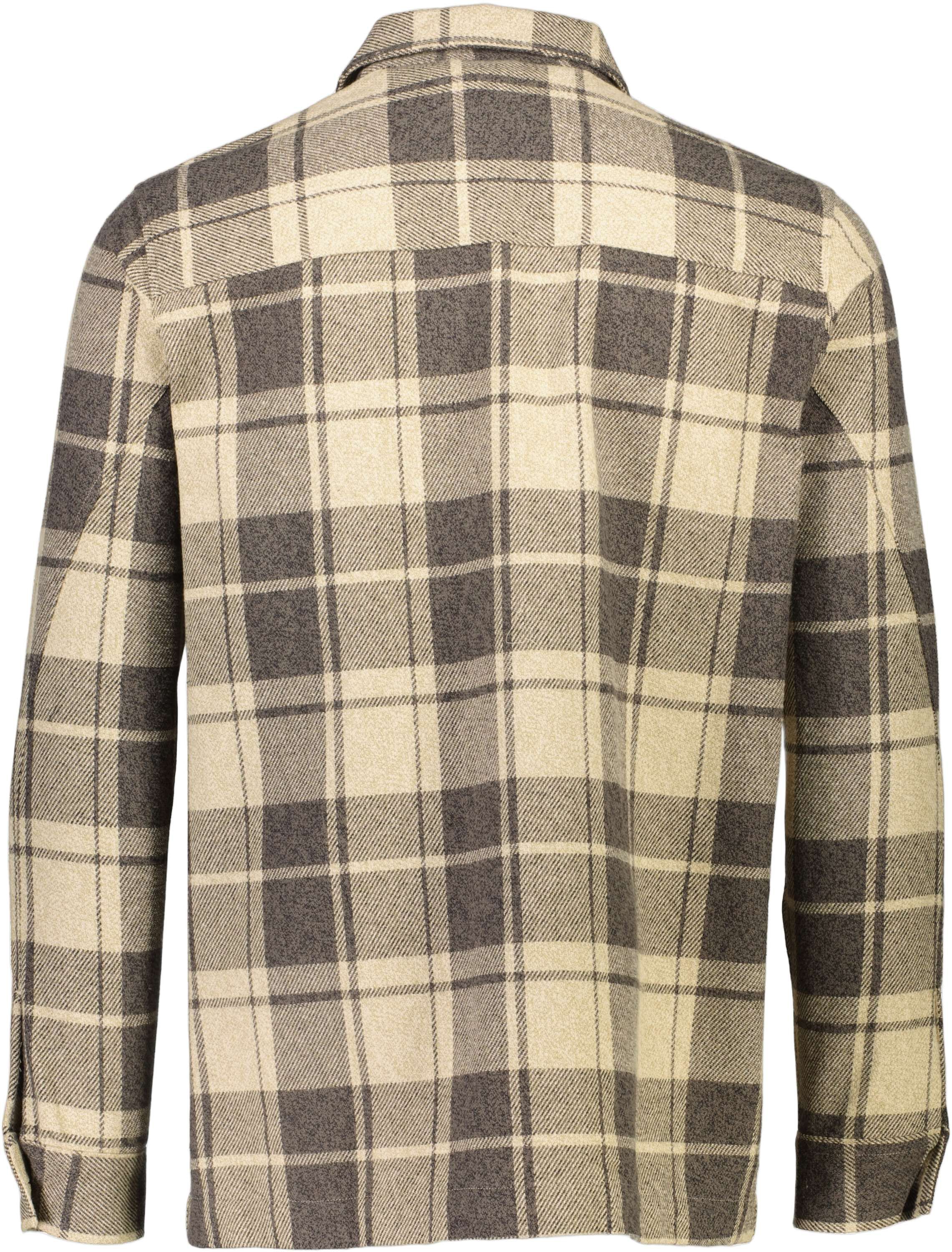 Checked overshirt L/S