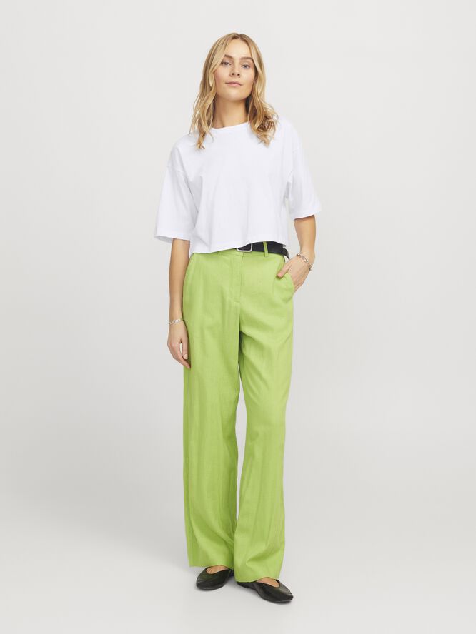 JXANDREA LOOSE SS CROPPED TEE JRS N