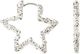 Star Sparkly Hoops