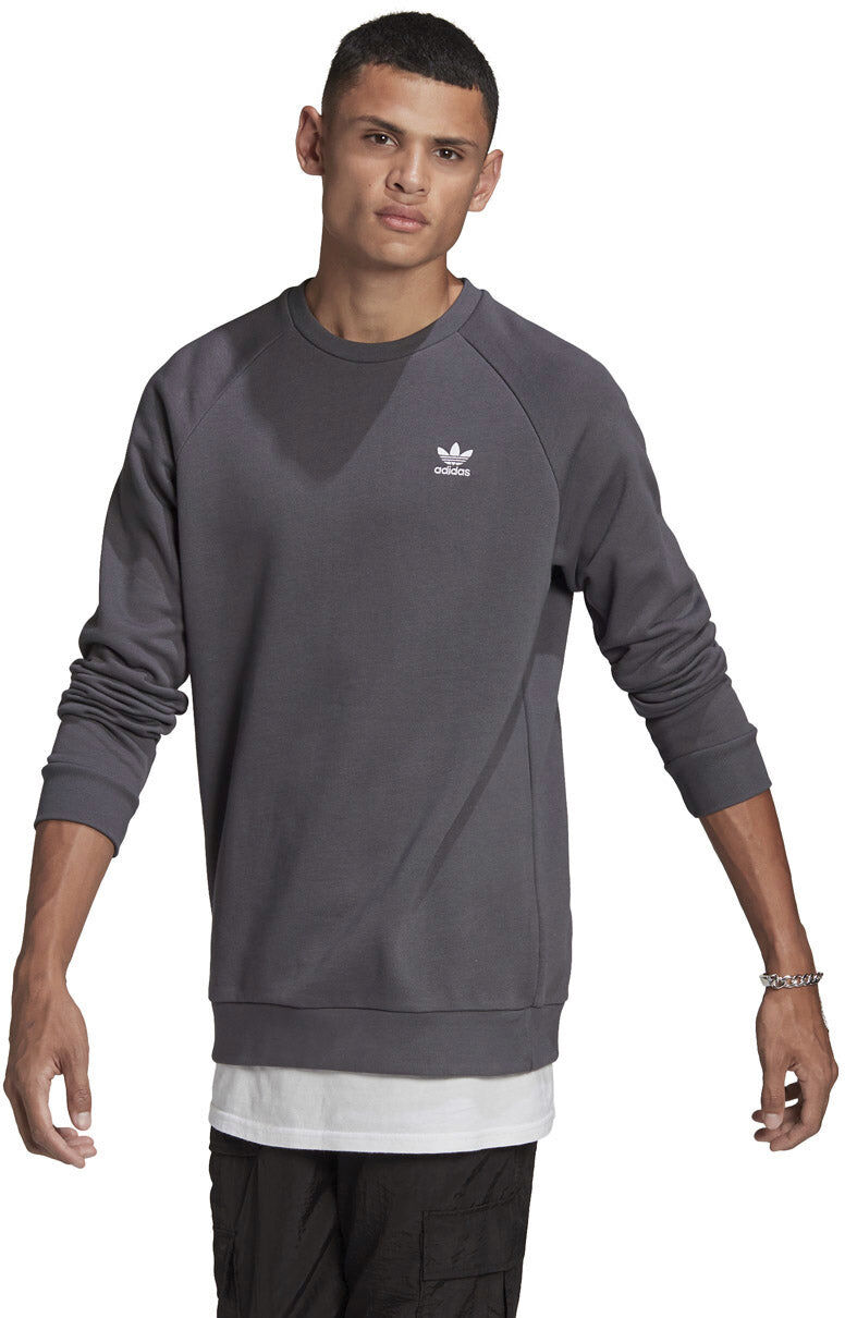 Loungewear trefoil essentials crewneck sweatshirt hotsell