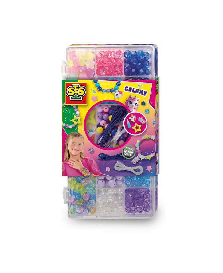 SES Creative - Smykkesæt - Galaxy perler