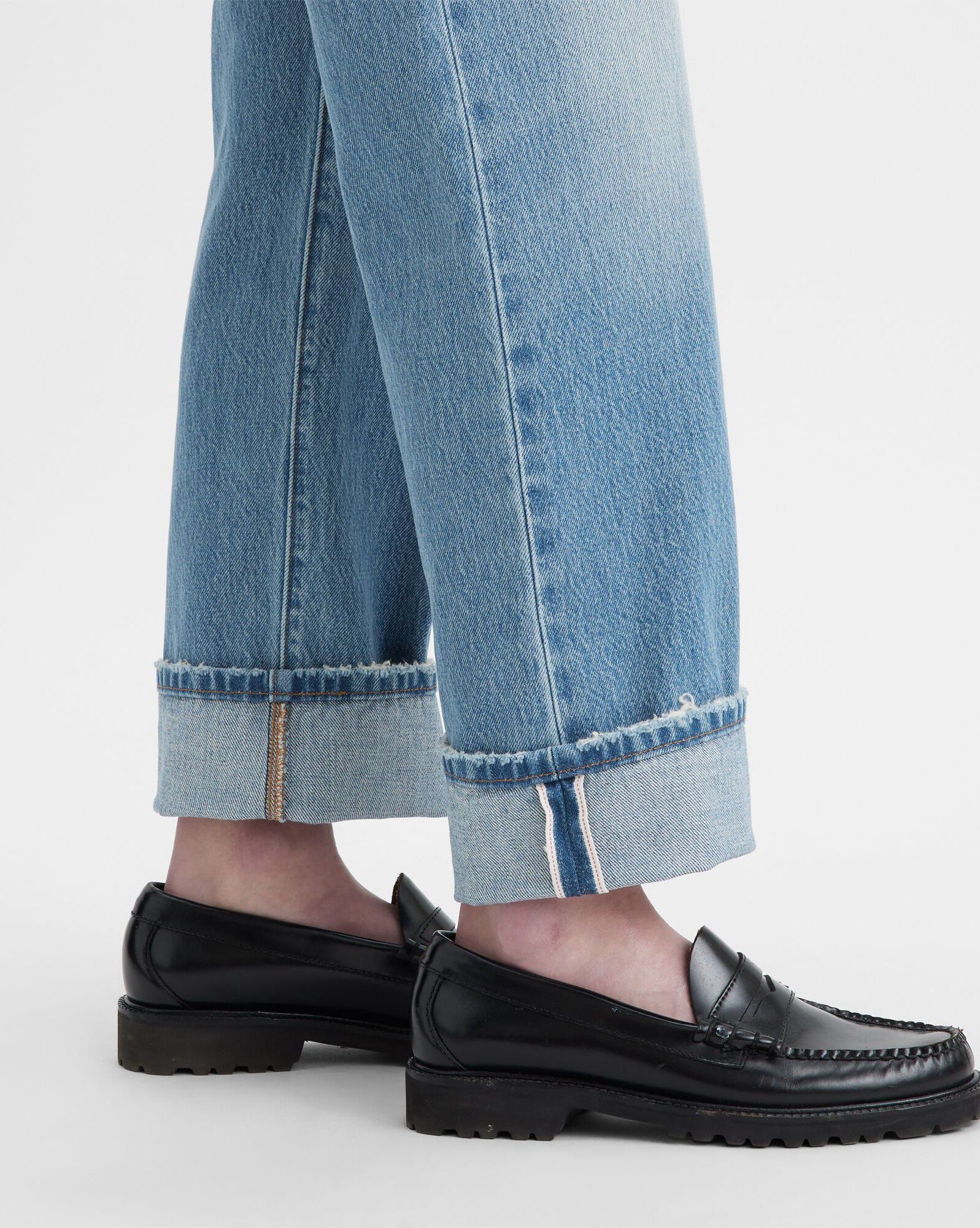 501 90S RINSED BLACKTOP