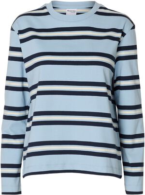 SLFBOXY-LUMA LS O-NECK TEE