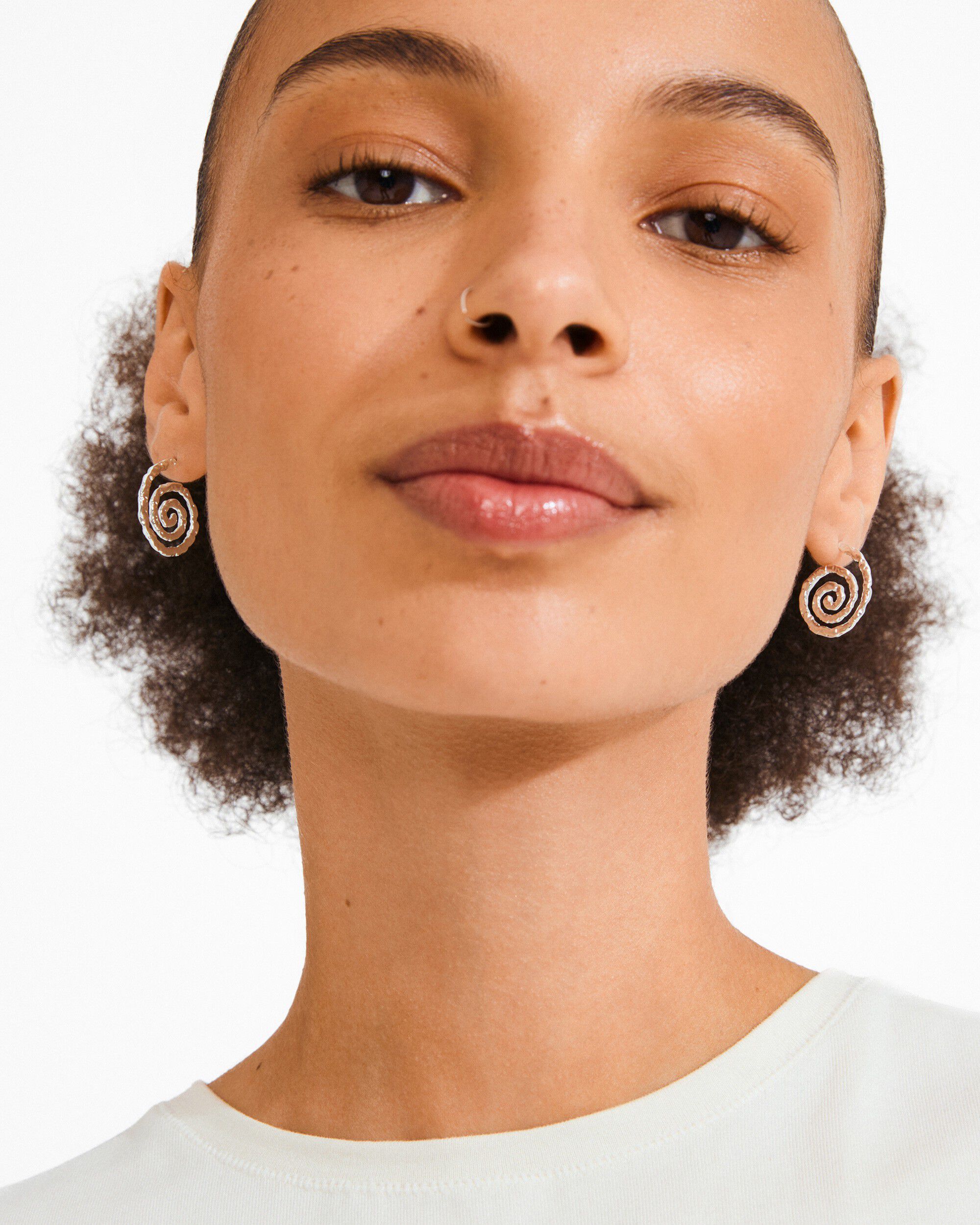 STILL earrings silver-plated