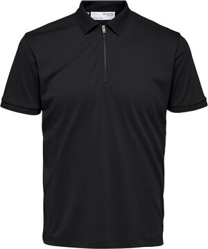 SLHFAVE ZIP SS POLO NOOS