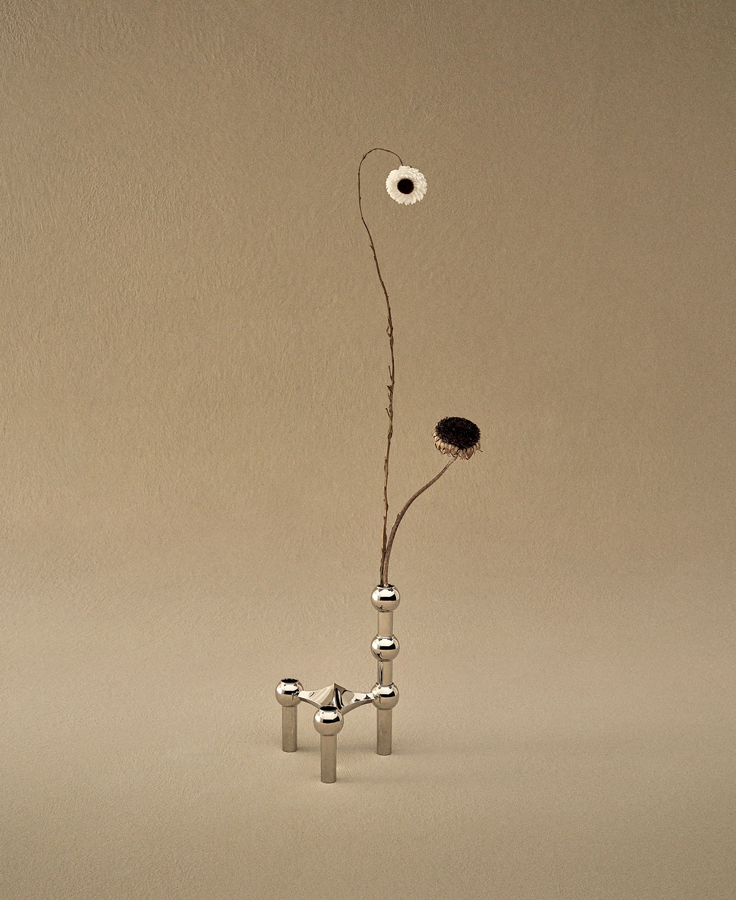 STOFF Nagel&reg; lysestage krom