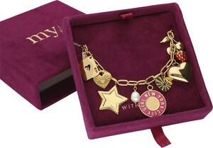 Necklace charms New York