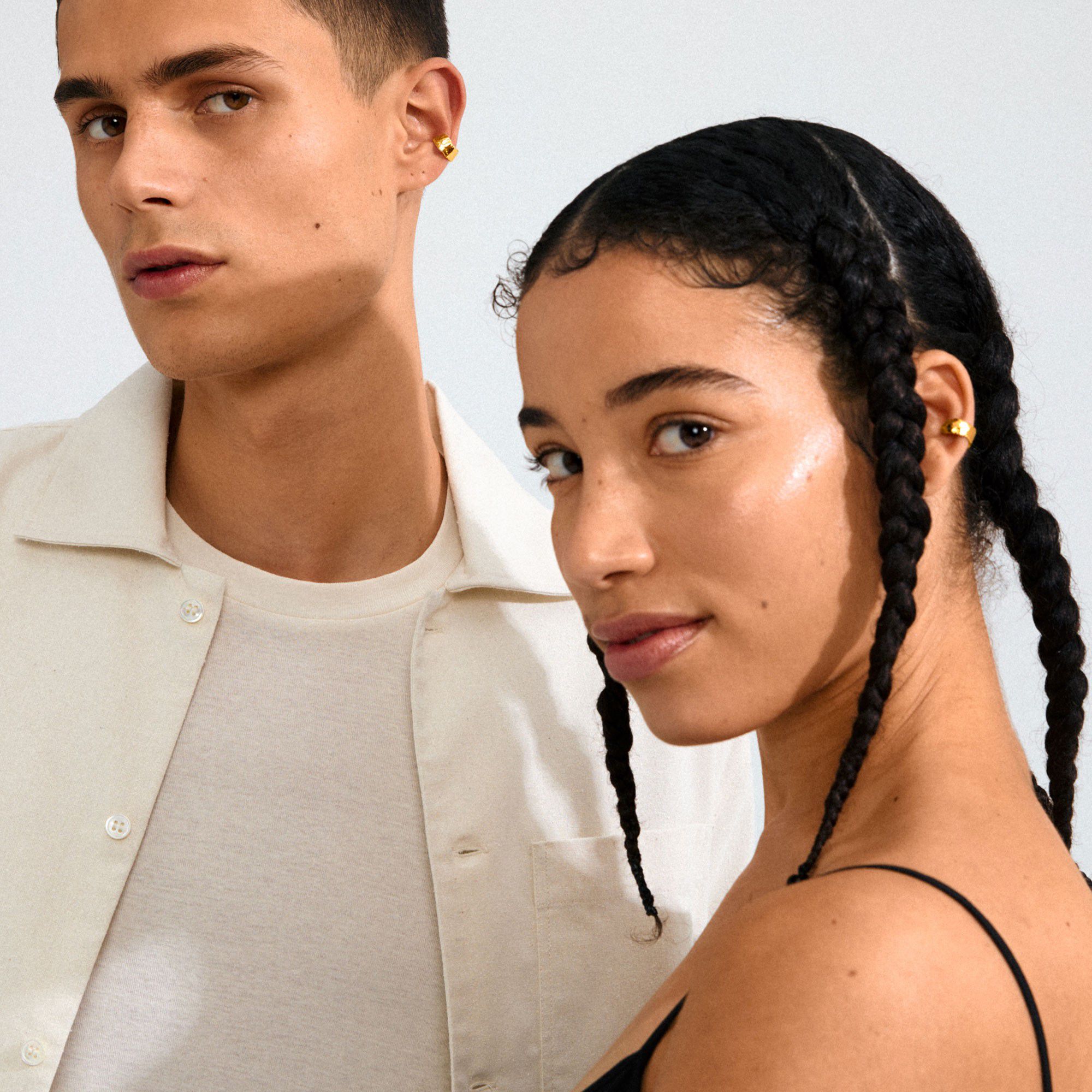 INSTANT ear cuff gold-plated