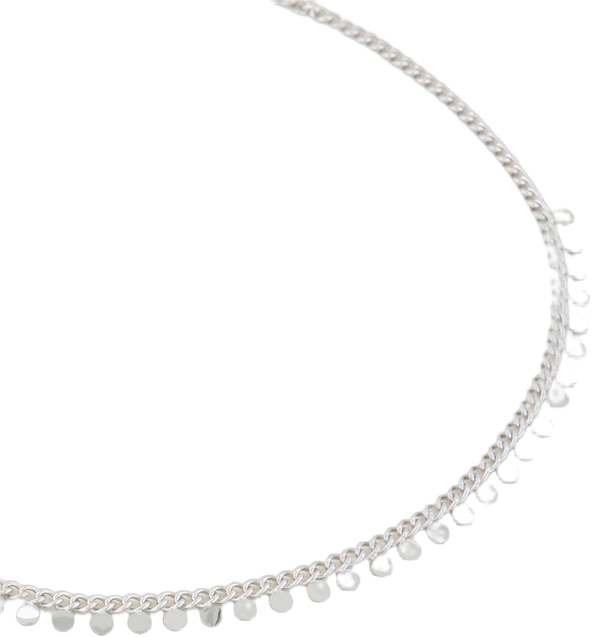 Necklace with small coins