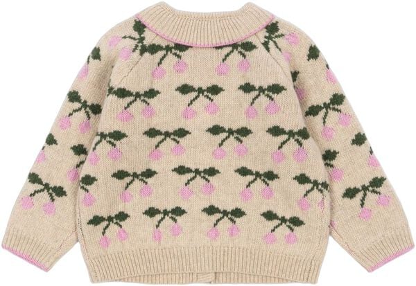 BELOU KNIT COLLAR CARDIGAN