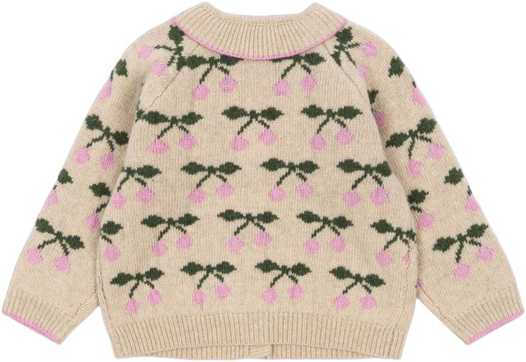 BELOU KNIT COLLAR CARDIGAN