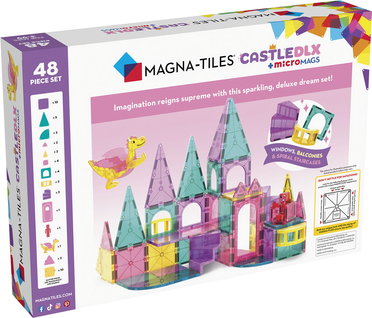 MAGNA-TILES Castle Deluxe