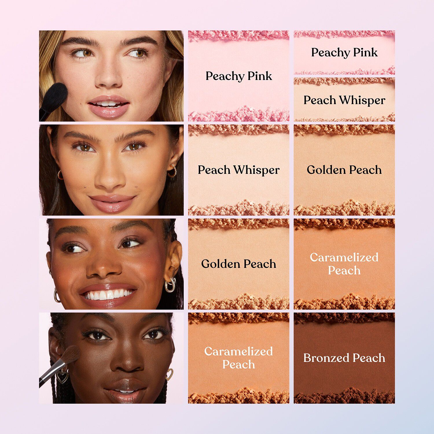 Peach Perfector Setting Powder - Fikserende l&oslash;st pudder