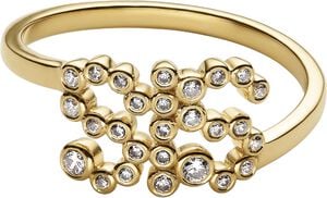 SIS Collet Ring Gold