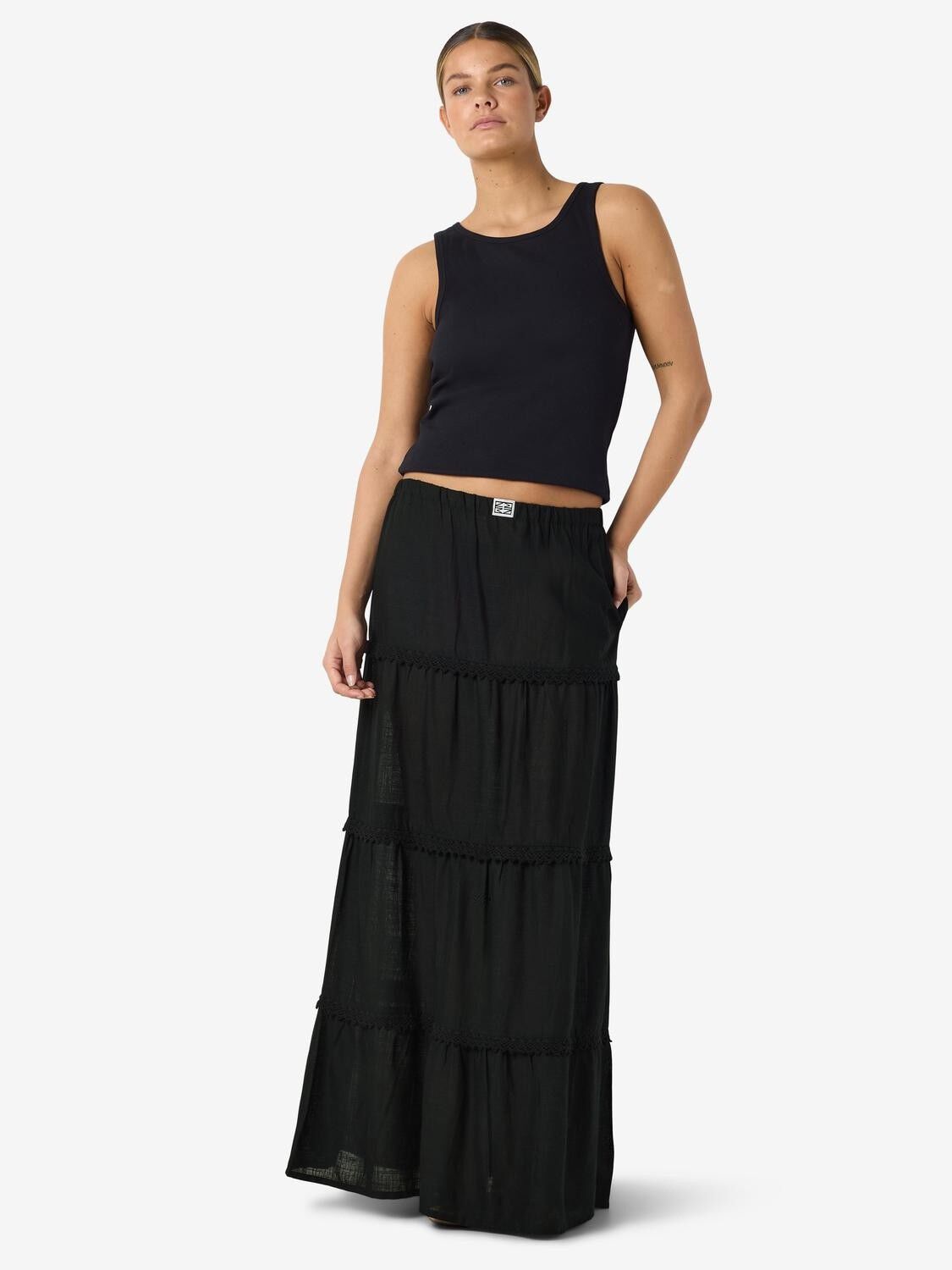 NMLEILANI SIENNA NW MAXI SKIRT WVN