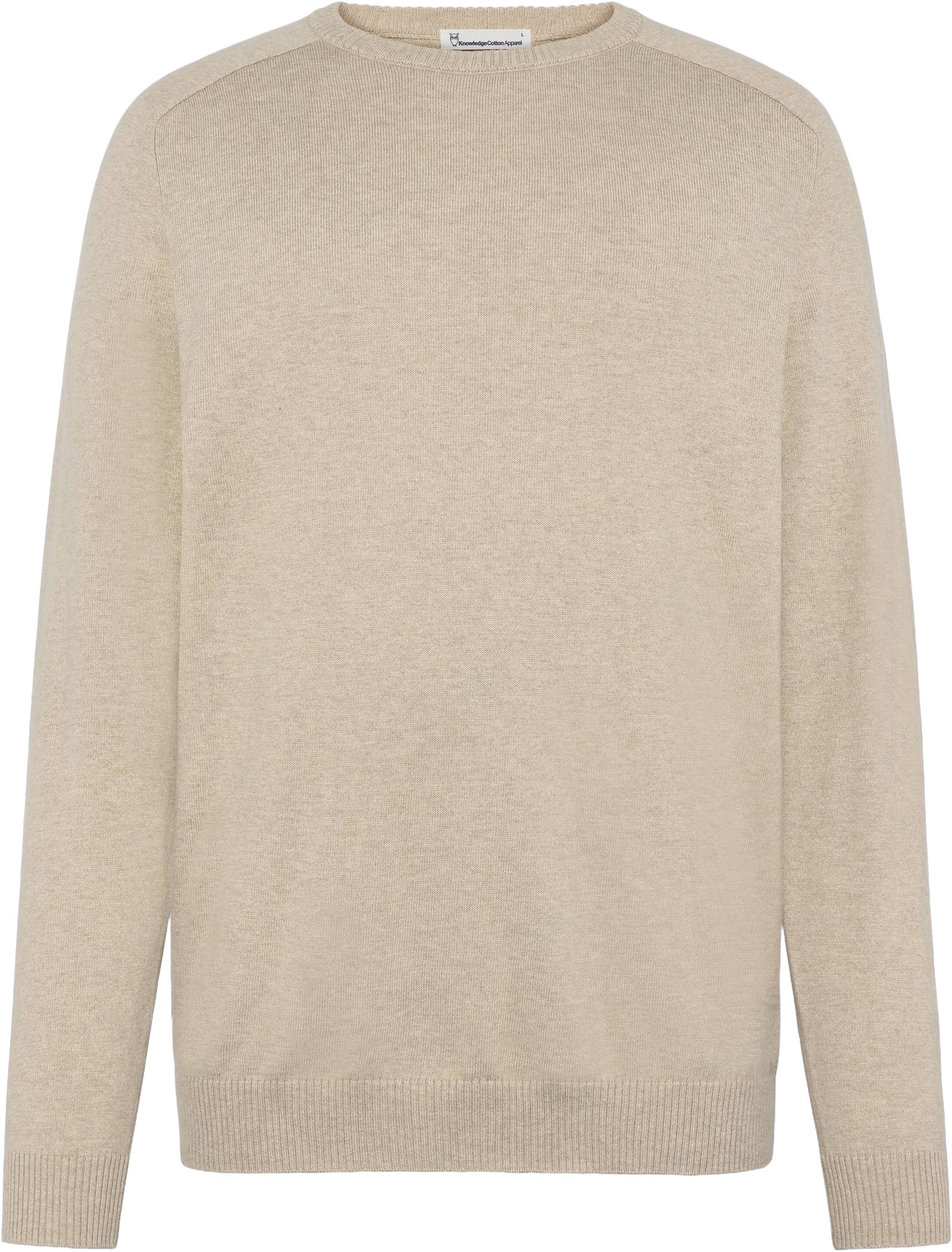 Cashmere crew neck sweater