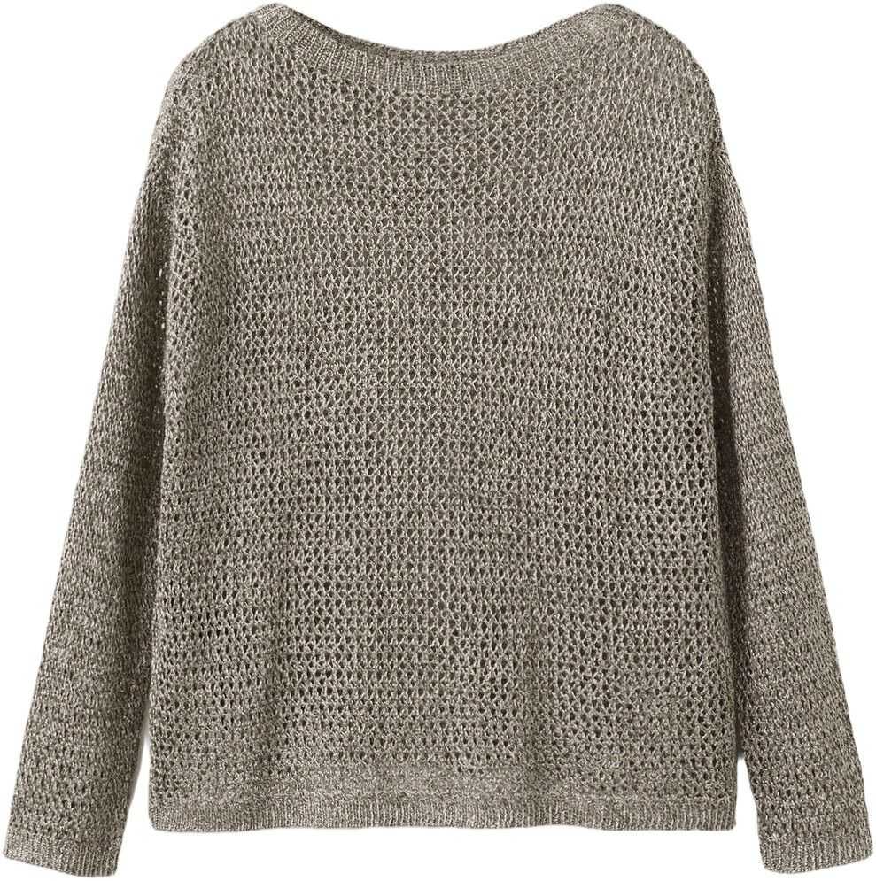 Lurex knitted sweater