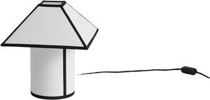 Ava Pyramid Table Lamp-290-White