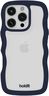 Wavy Case iPhone 16 Pro Midnight Blue/Transparent