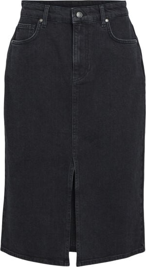 OBJELLEN MW MIDI DENIM SKIRT NOOS