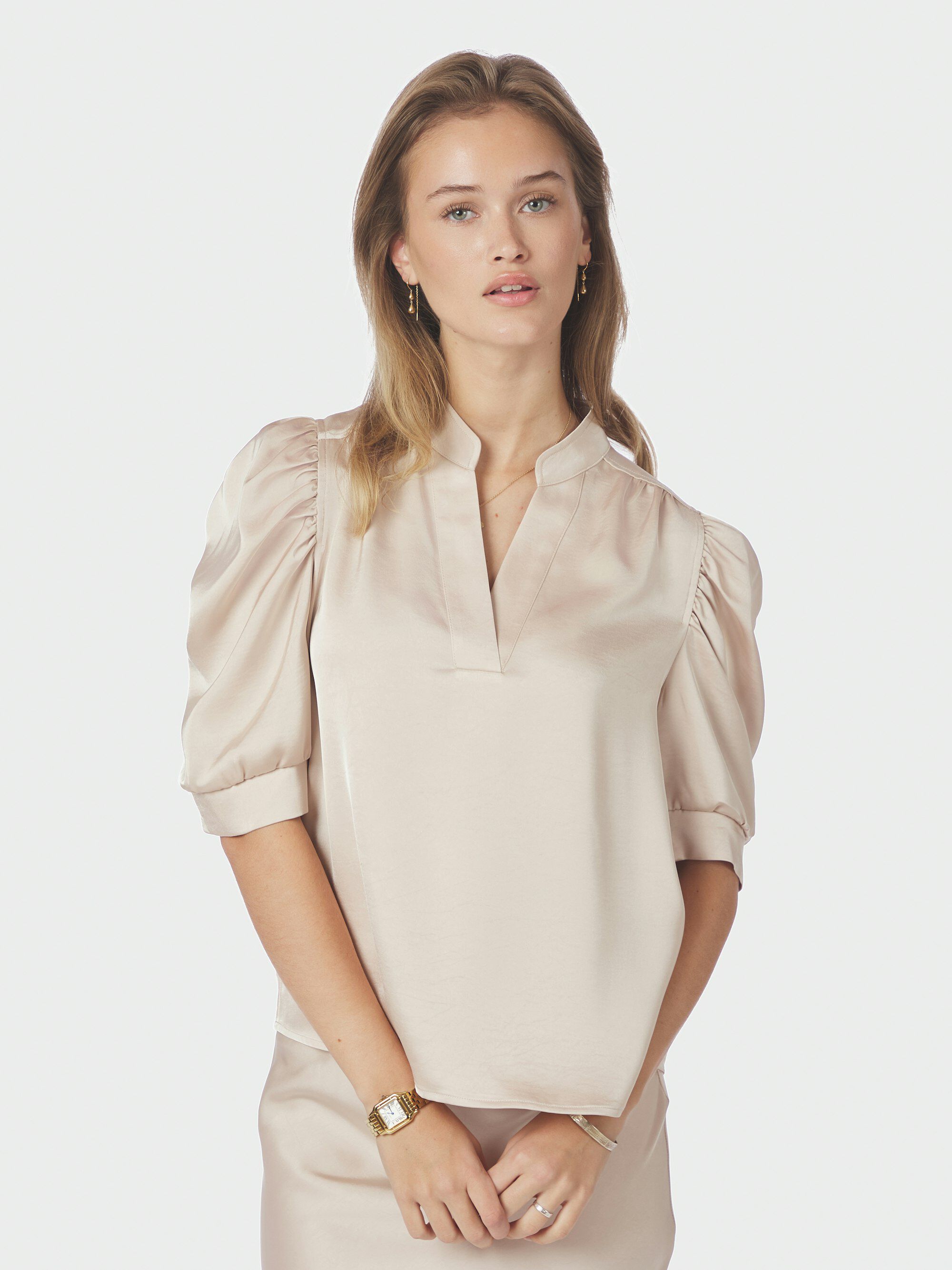 Roella Heavy Sateen Blouse