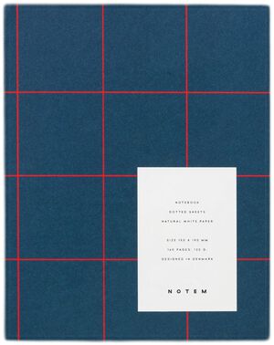 UMA notebook, flat lay binding