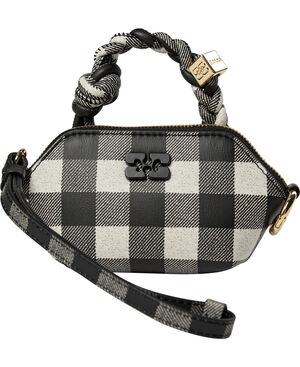 Ganni Bou Bag Nano Vichy