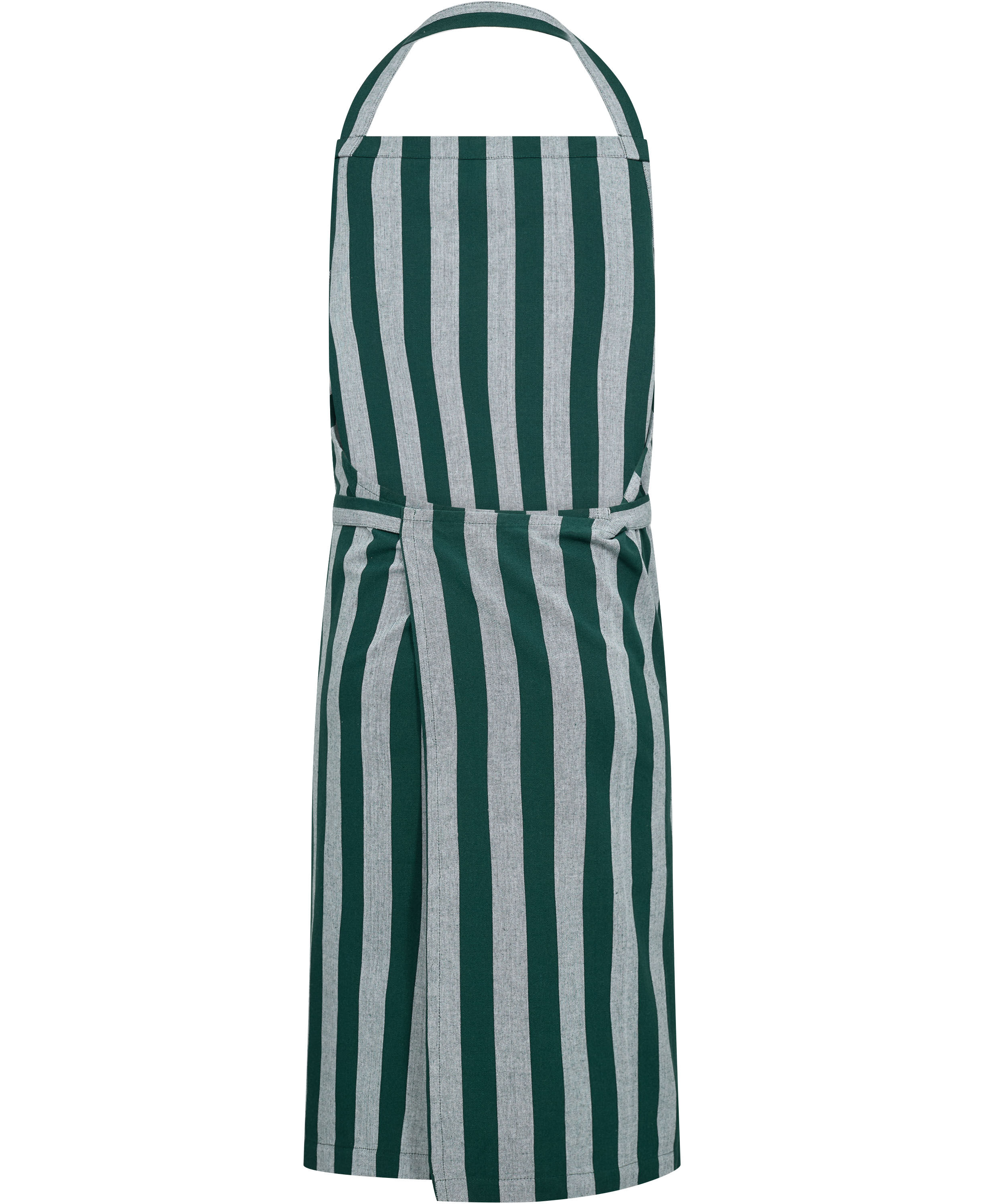 Apron 105x100 cm  Birk - Stripe dark green