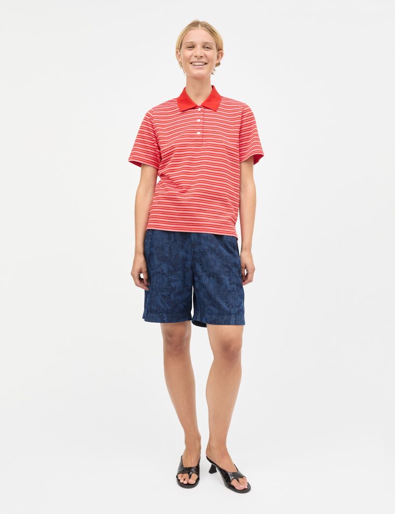 Light Terry Marlo Polo Tee
