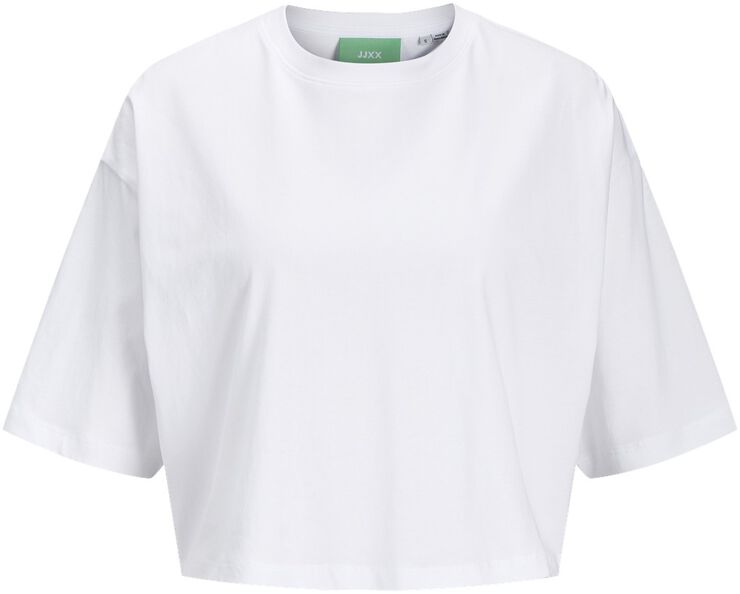 JXANDREA LOOSE SS CROPPED TEE JRS N