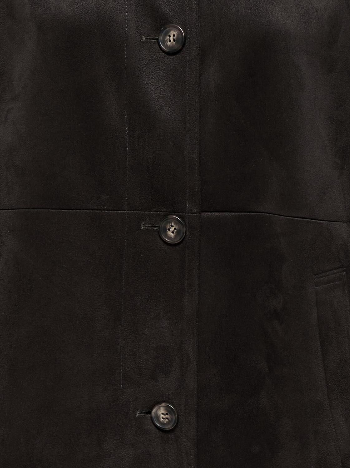 Onlcarolina Long Faux Suede Coat Otw