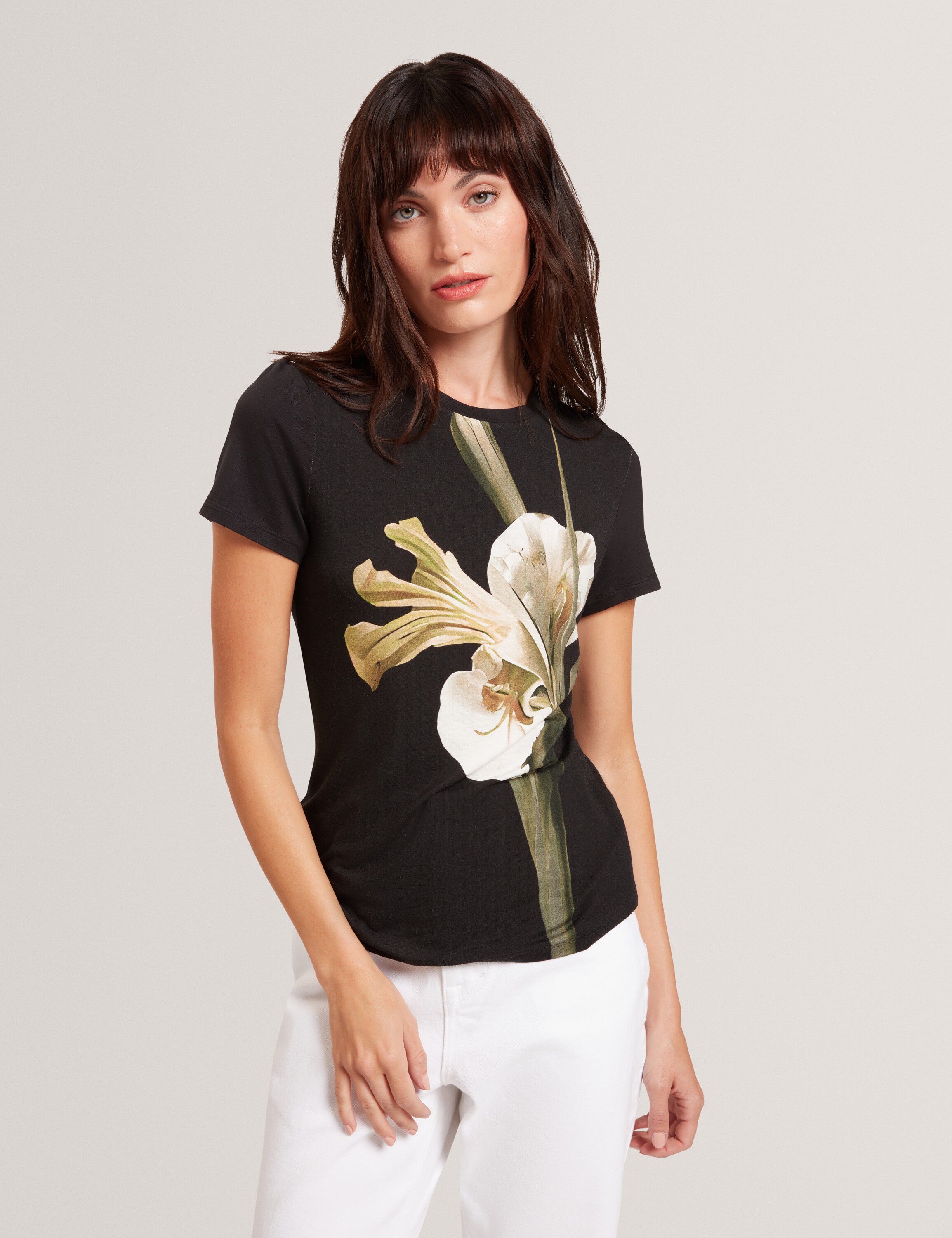 GORGAA Printed Fitted Tee