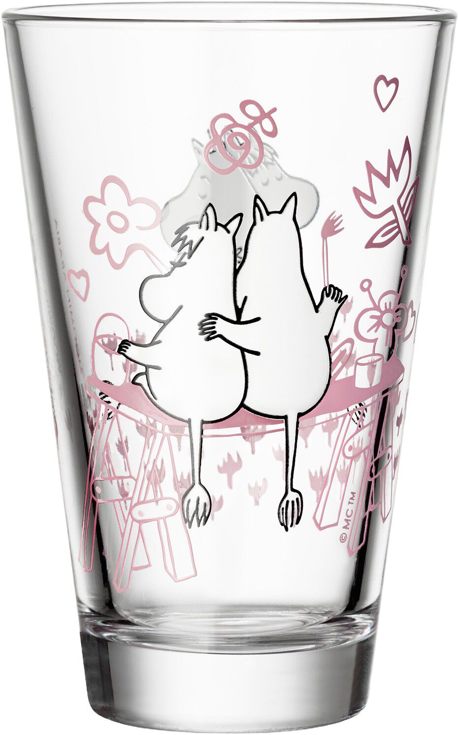 Moomin tumbler Love 30cl 2pc