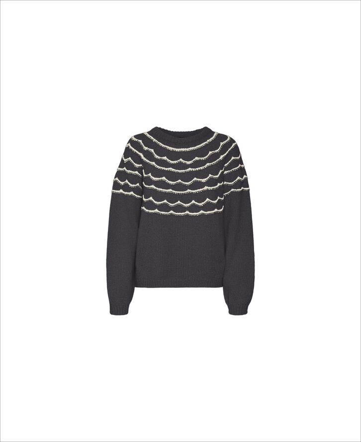 VMCHARMAINE LS O-NECK PULLOVER GA B