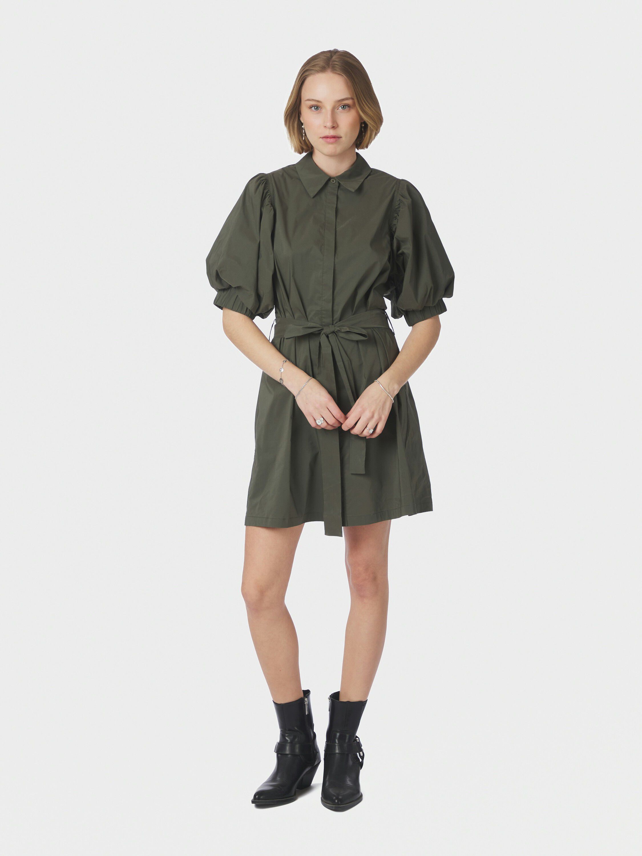 Serene Poplin Dress