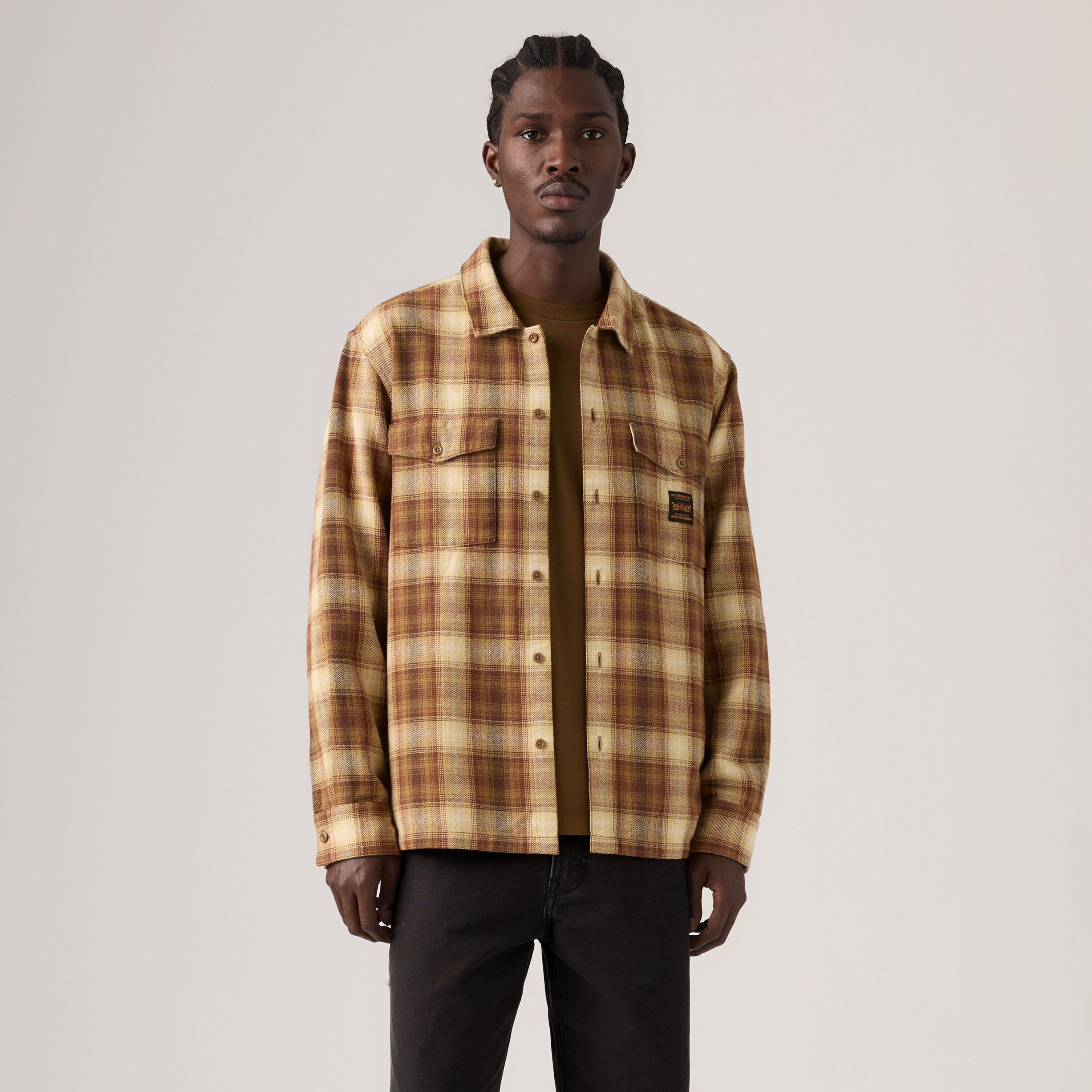 LS WORKER WW ABILENE PLAID DUL