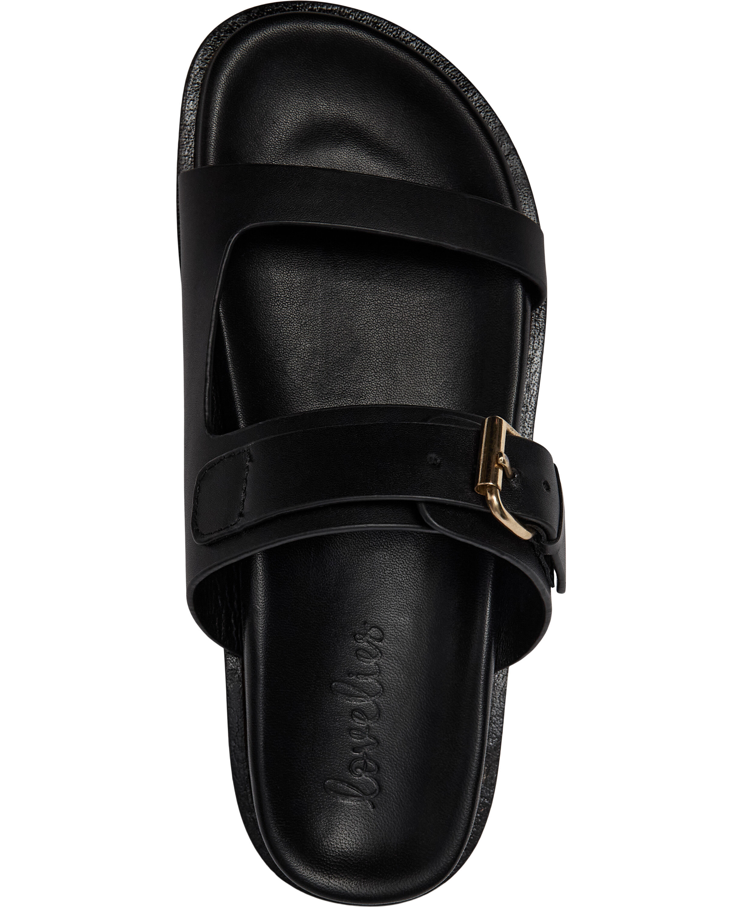 MARINA - ADJUSTABLE 2 STRAP LEATHER SANDAL