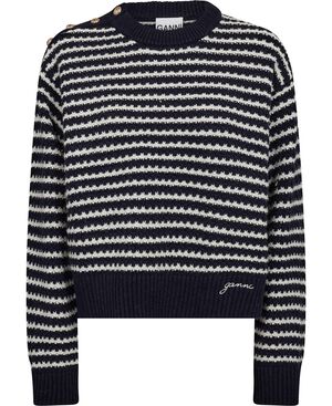 Cotton Wool Stripe Sweater