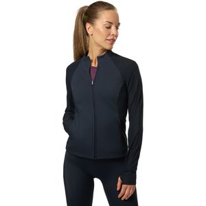 ENE ELLY W RIB ZIP JACKET