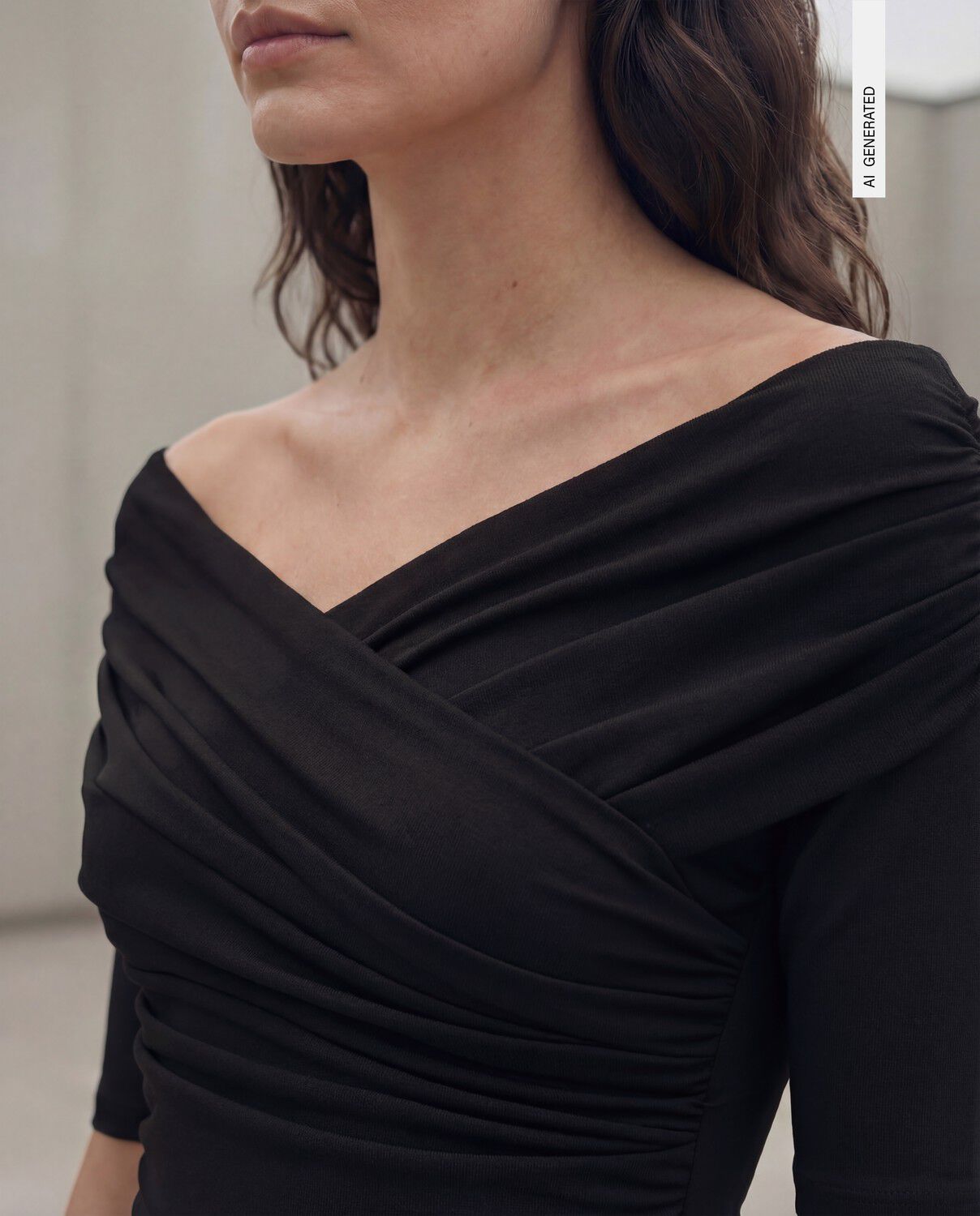 OBJLEVIH 2/4 CROSS OVER DRESS E TNE