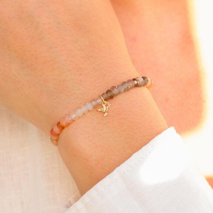 Moonstone Peace Bracelet