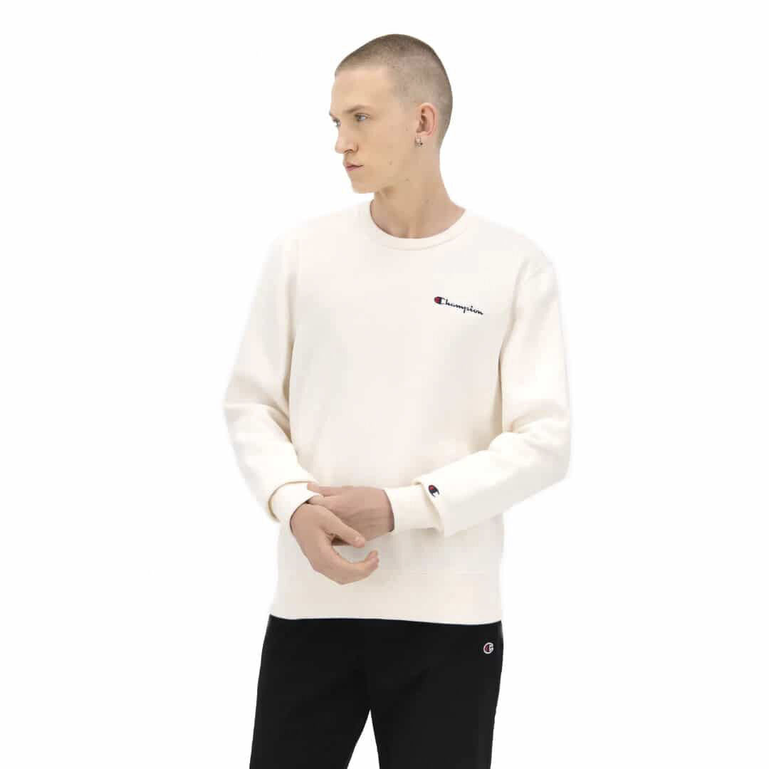 Organic Cotton Blend Small Script Logo sweatshirt