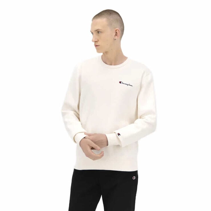 Organic Cotton Blend Small Script Logo sweatshirt