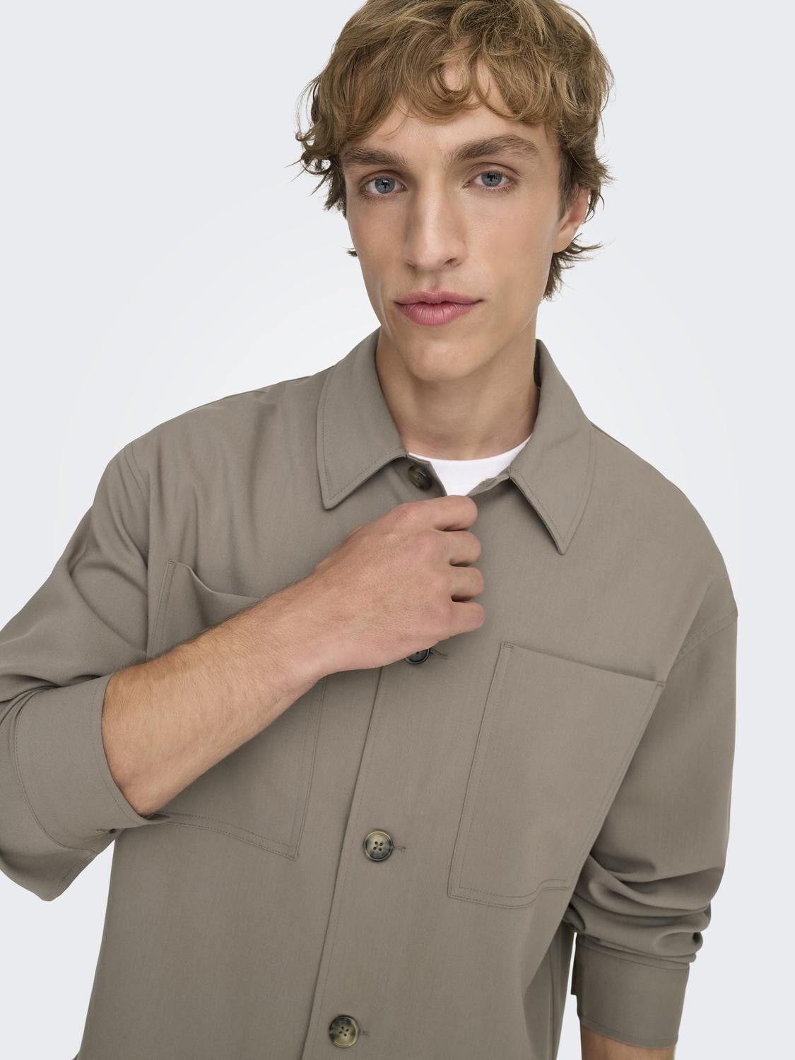 ONSWILL 0292 LOOSE OVERSHIRT